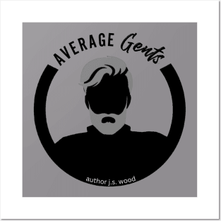 Average Gents logo tee Posters and Art